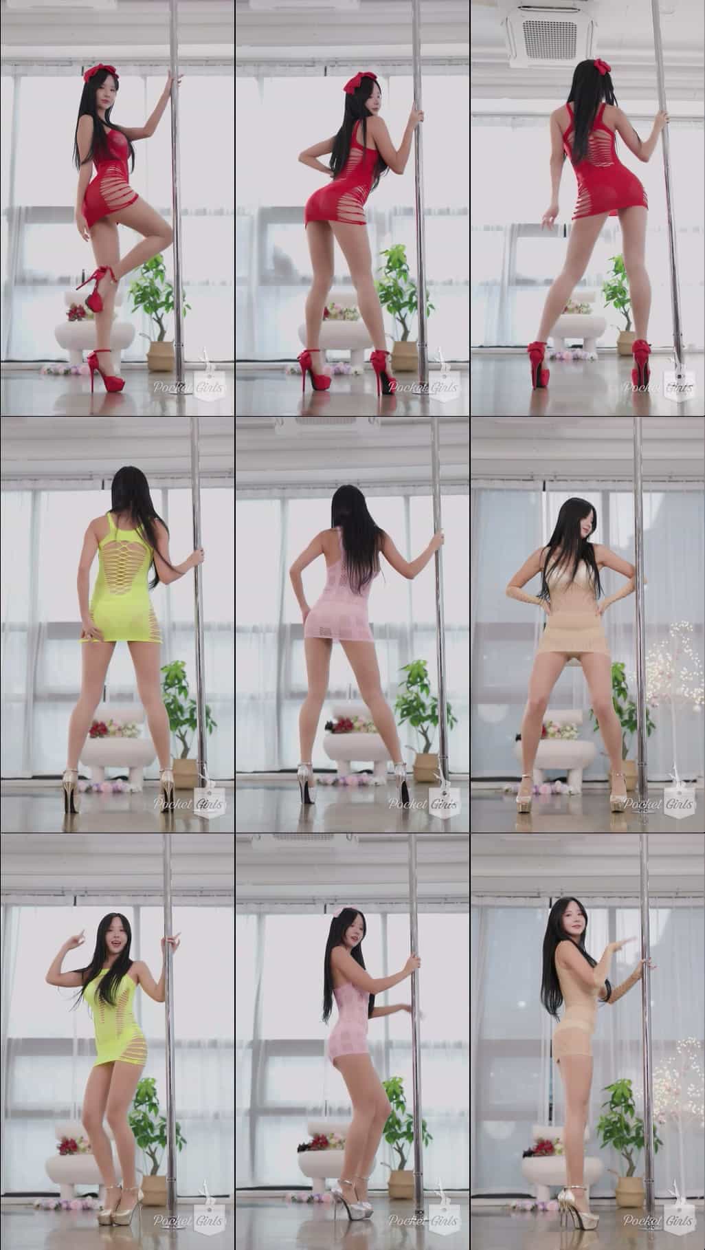 Body Hugging Dance Compilation, Habin, Pocket Girls, 하빈, 포켓걸스 - #00373