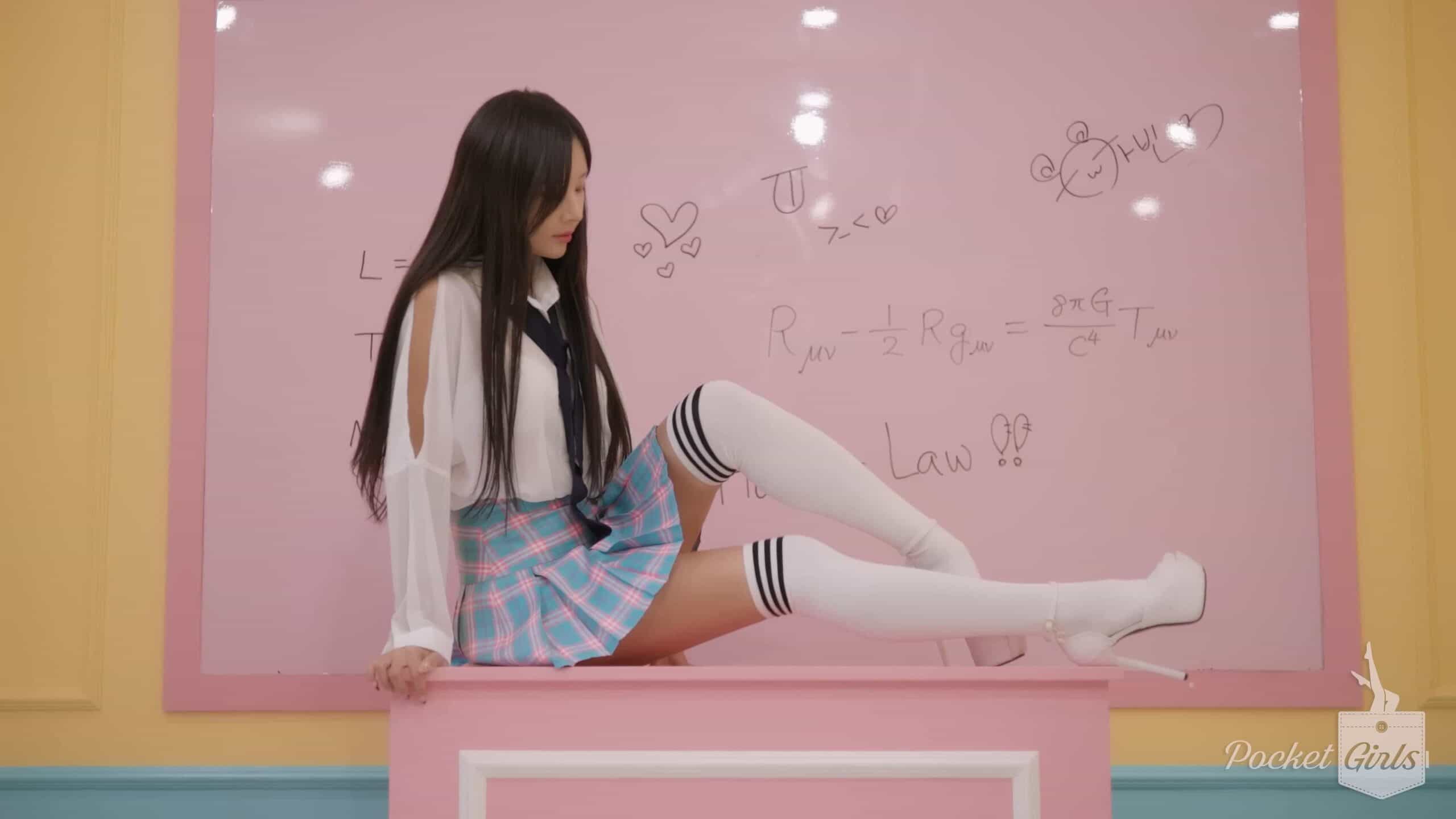 A Naughty Student, Habin, Pocket Girls, 하빈, 포켓걸스, Love to Live - #00222