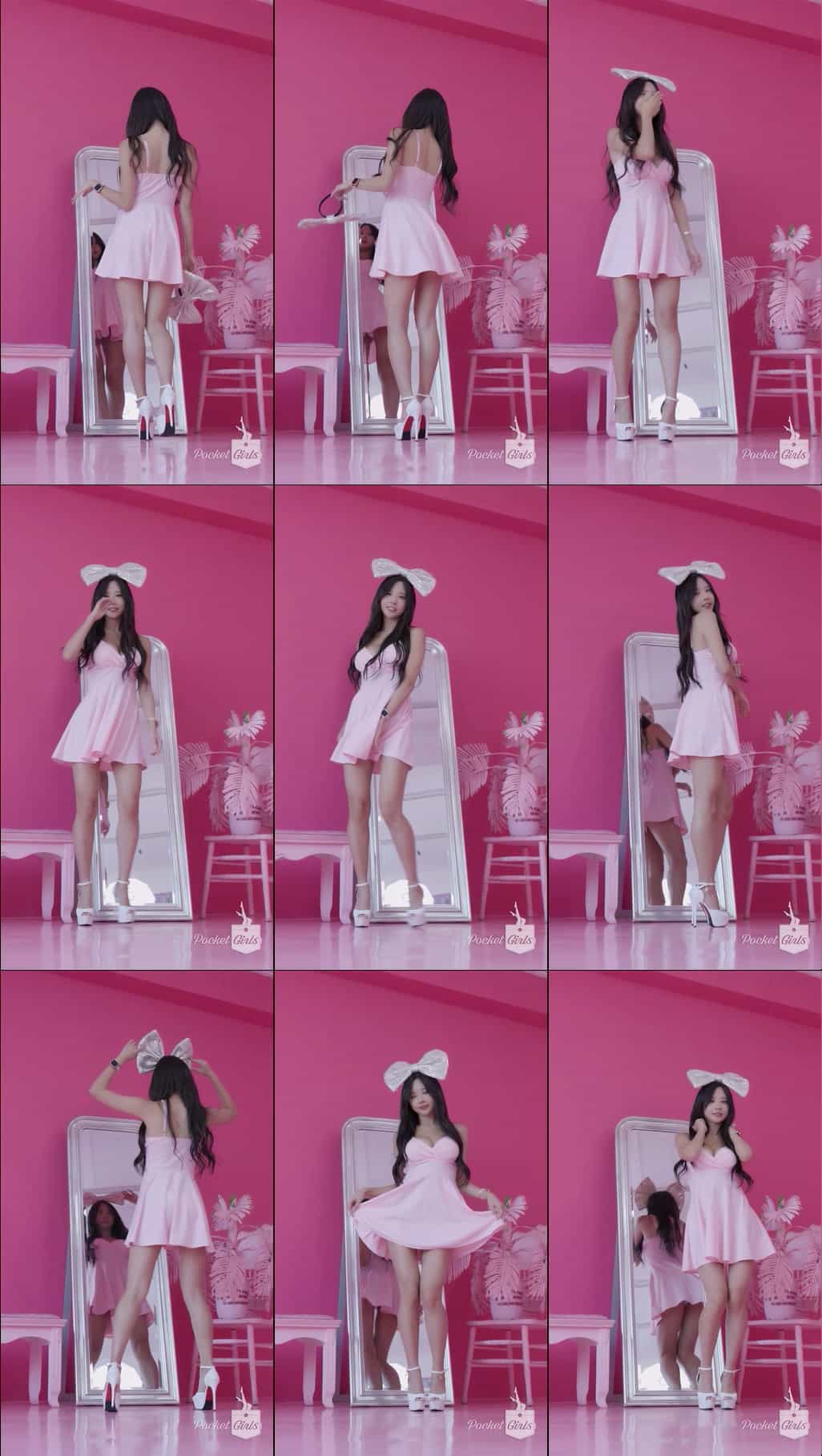 Pink Habin, Pocket Girls, 하빈, 포켓걸스, Like in the Movies - #00224