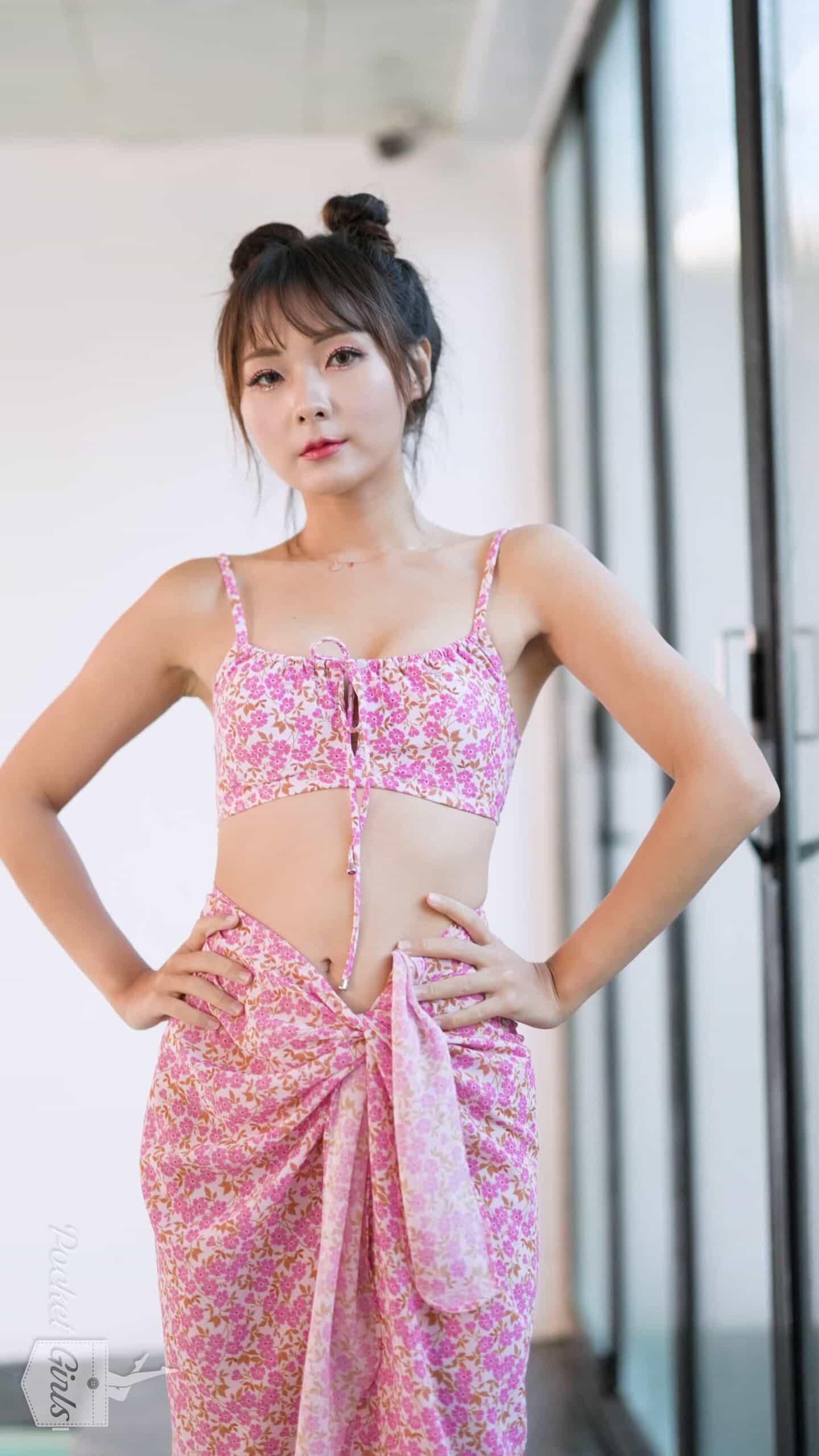 At a Resort 01, Jieun, Pocket Girls, 지은, 포켓걸스, Can't Pin Me Down - #00178