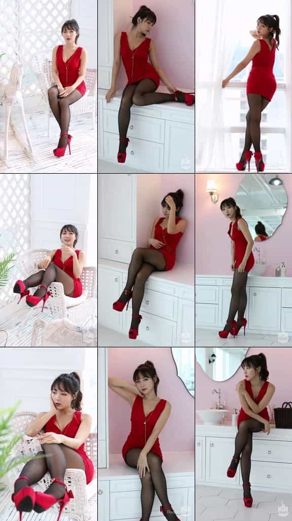 Lookbook, Mini Dress, If We Did It Right, Jieun, Pocket Girls, 지은, 포켓걸스 - #00020