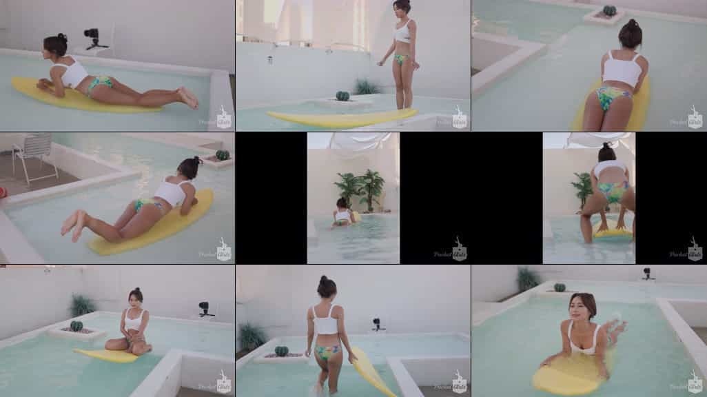 Enjoying Rooftop Pool Again, Yeah You, Jieun, Pocket Girls, 지은, 포켓걸스 - #00118