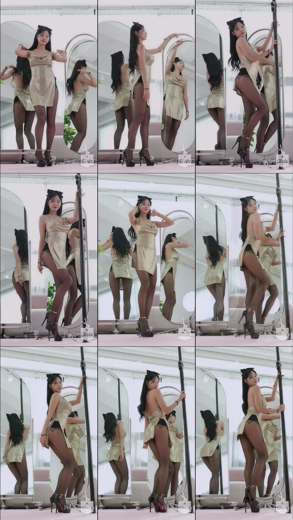 Black Stocking Dance Compilation, Habin, Pocket Girls, 하빈, 포켓걸스 - #00261