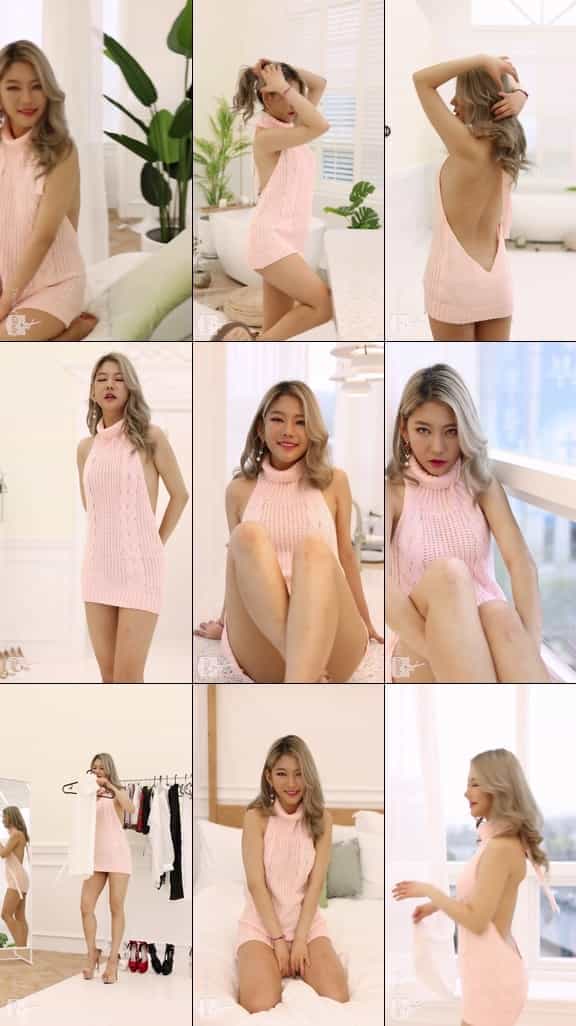 Lookbook, Knitted Mini Dress, Still Missing U, Leeme, Pocket Girls, 포켓걸스 - #00082