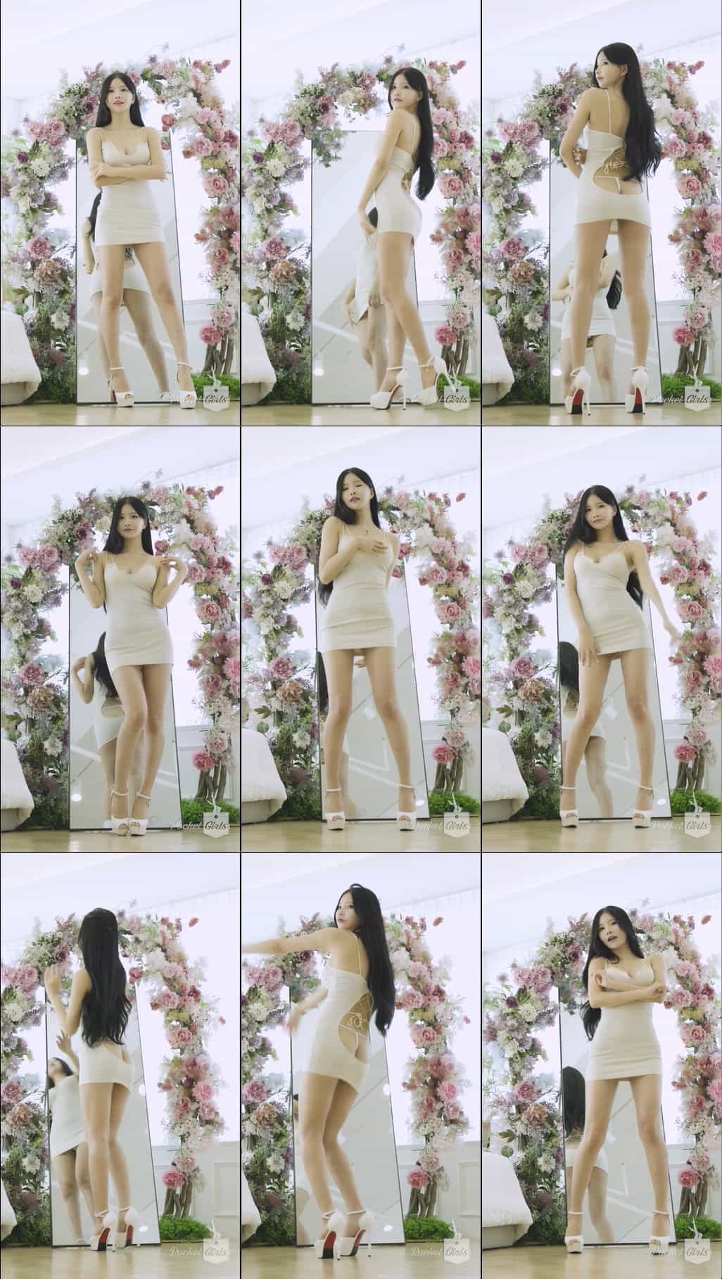 Backless Dress Dance Compilation, Part.1, Yeonji, Pocket Girls, 연지, 포켓걸스 - #00251