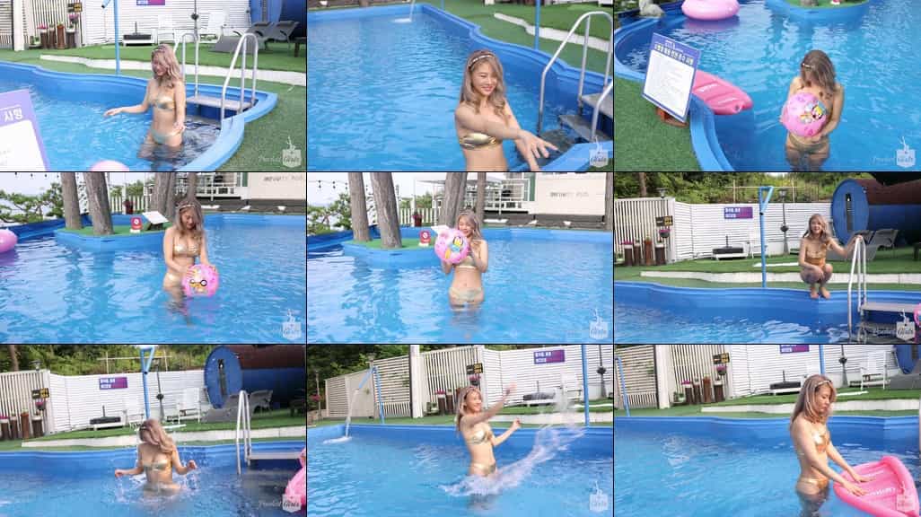 Enjoying Swimming Pool, Leeme, Pocket Girls, 포켓걸스 - #00102