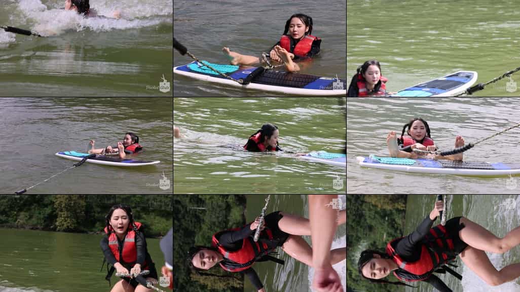 (Part. 1) Let'g Go Wakesurfing, Jieun, Pocket Girls - #0070