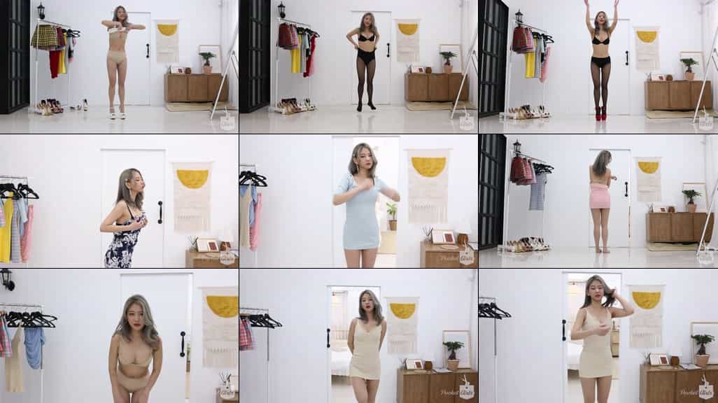 Lookbook Summary, Mini Dress, Leeme, Pocket Girls - #0275