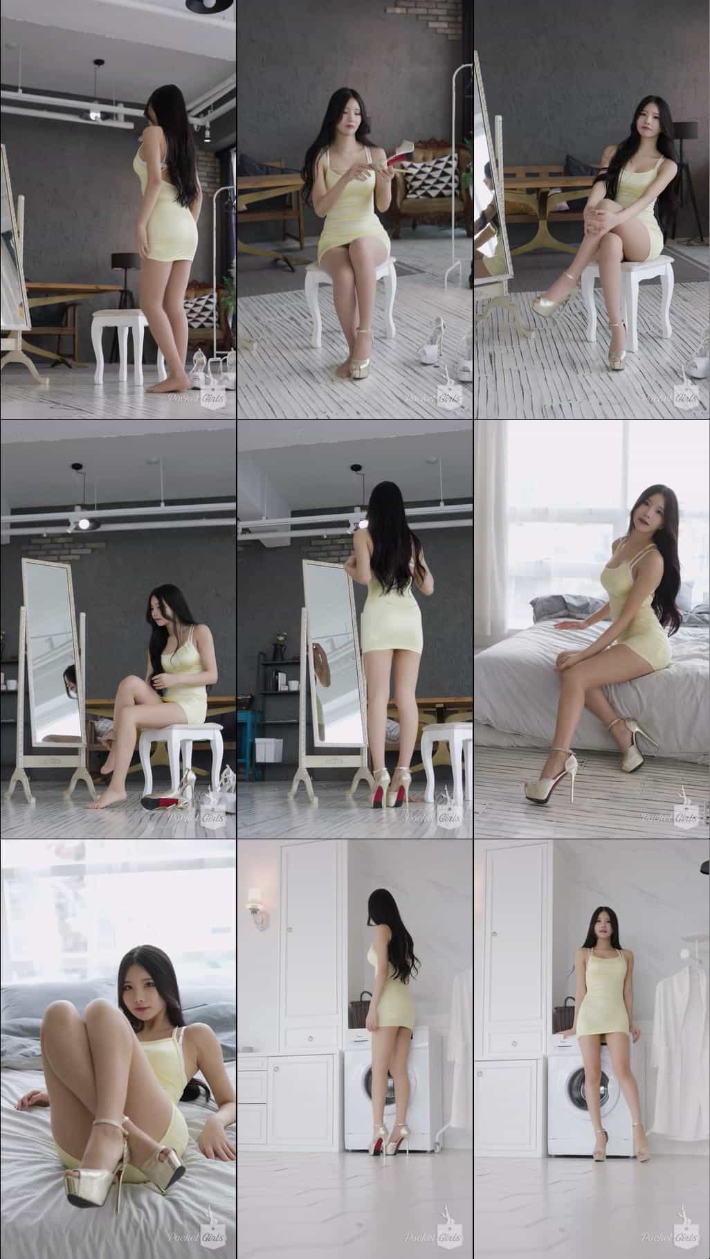 In Front of the Washing Machine, Yeonji, Part.1 - #0474