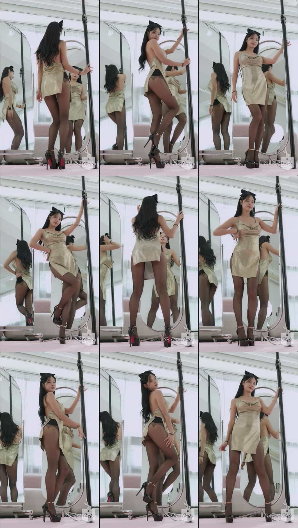 Side Slit Dress, Habin, Part.10f - #0696