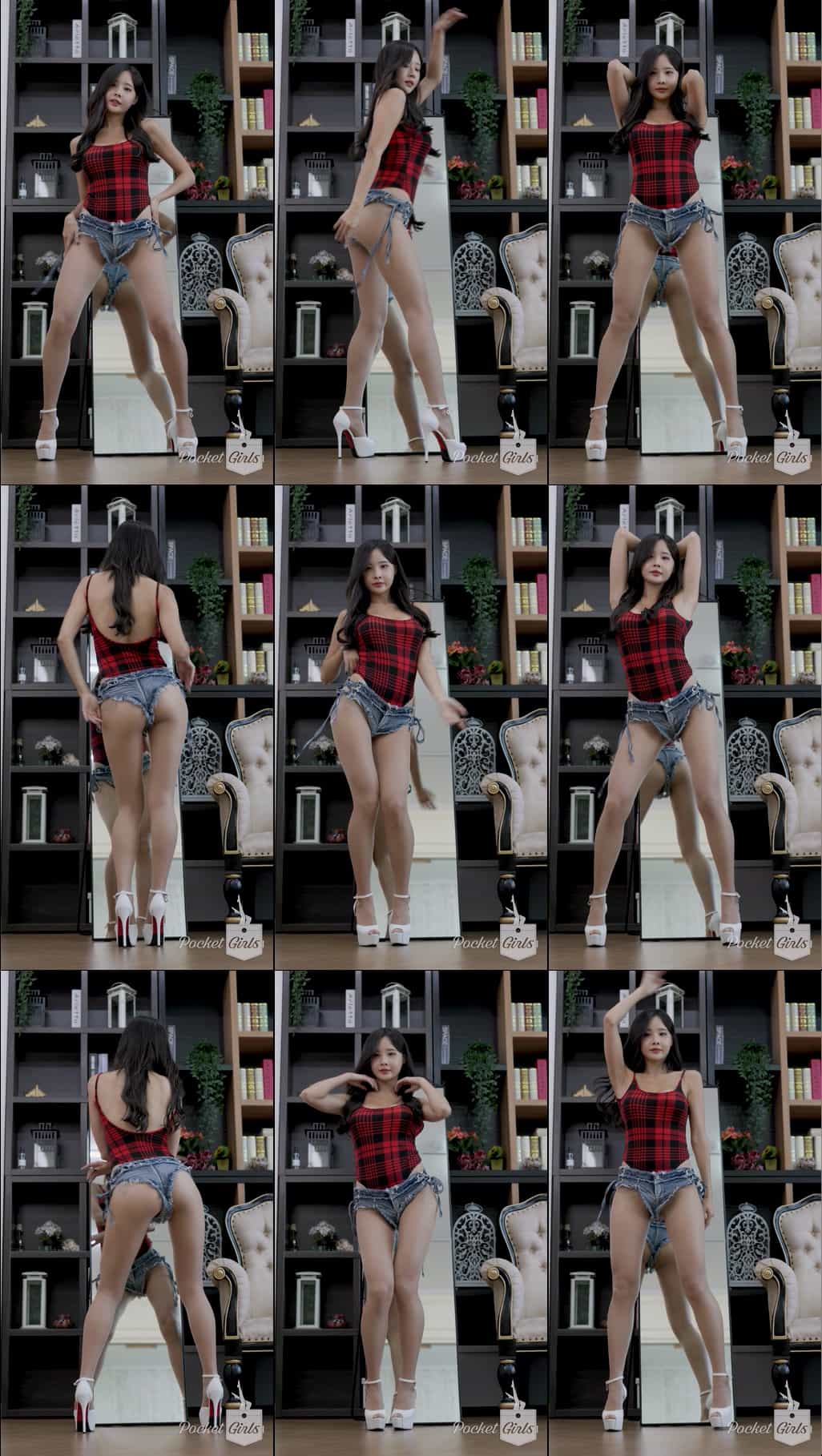 Jean Booty Shorts, Habin, Part.2c - #0581