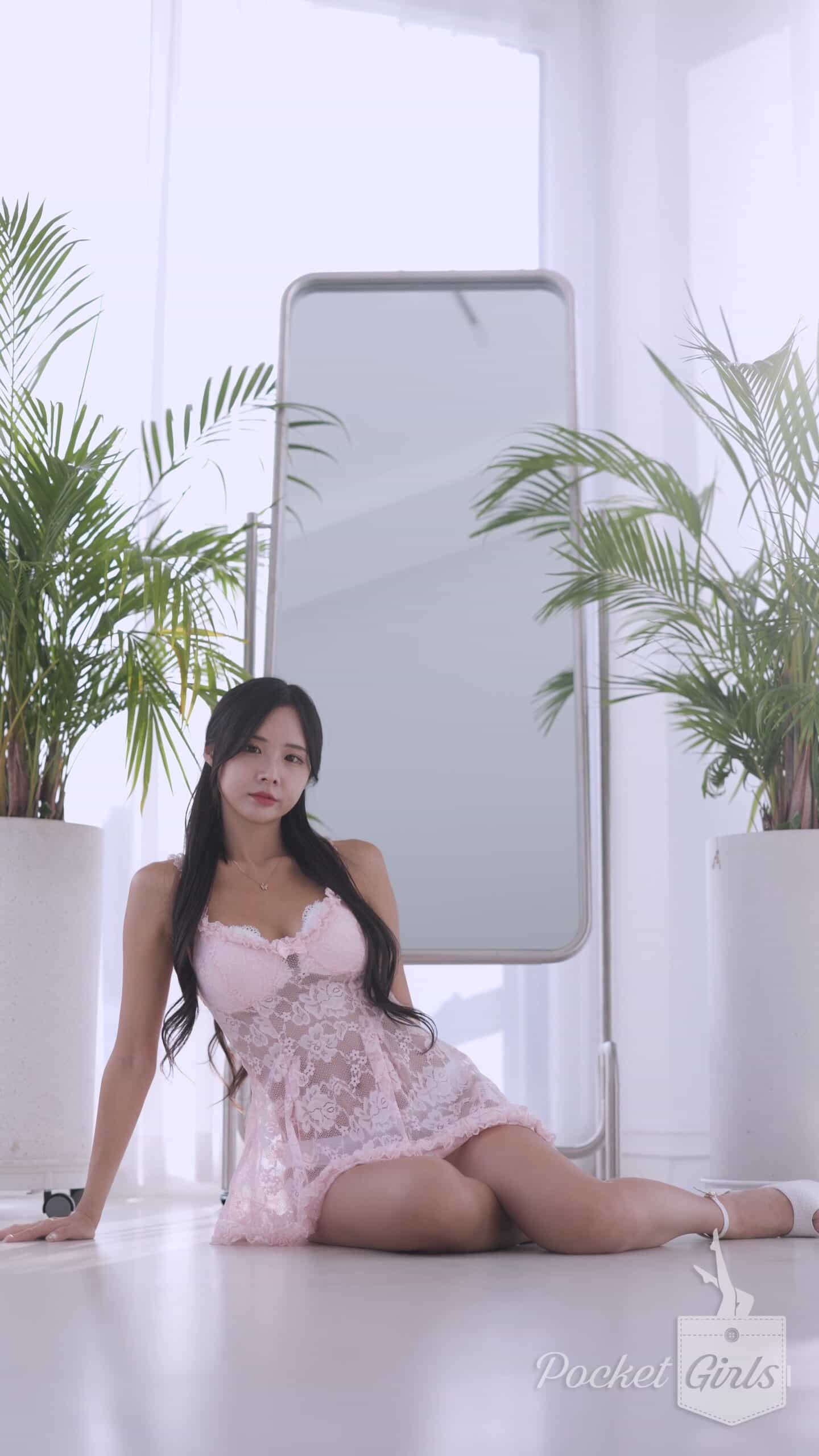 Pink See-Through Dress, Habin, Part.1b - #0565