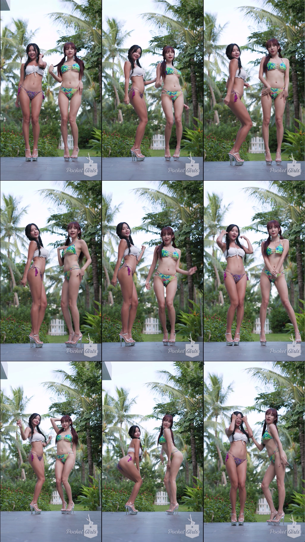 Splish Splash Pool Party Dance, Habin & Minchae, Part.4 - #1023
