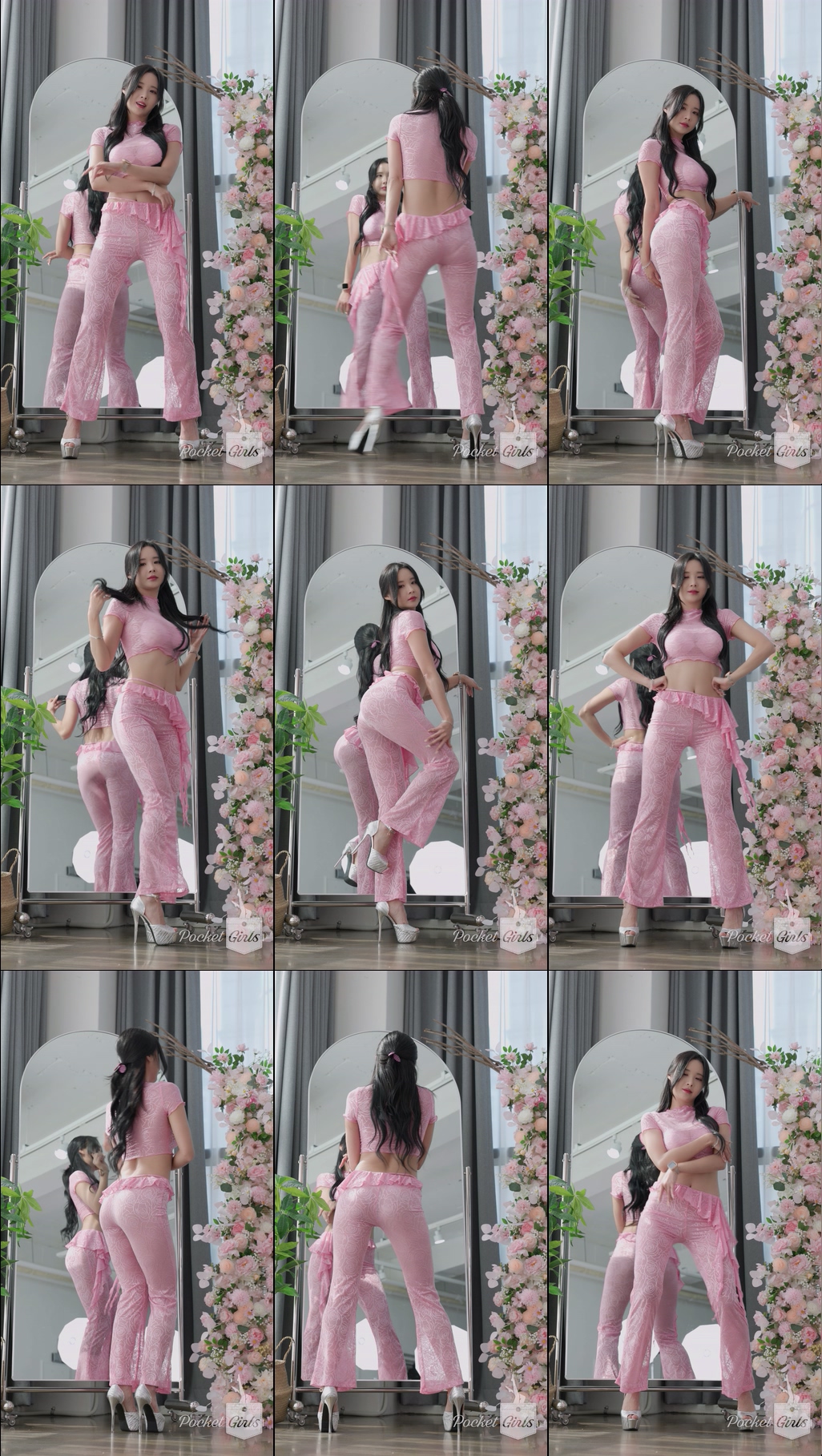 Pink Dancer Pants Dance, Habin, Part.1b - #0788