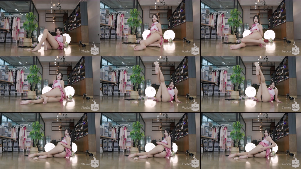 Celestial Chic in Black Stockings, Yeonji, Part.6 - #1057