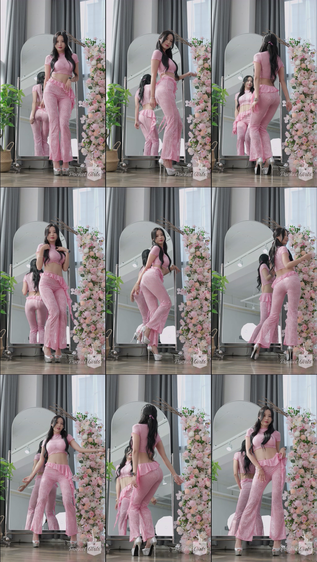Pink Dancer Pants Dance, Habin, Part.1a - #0787