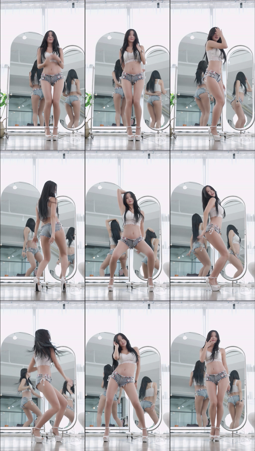 Jean Booty Shorts, Habin, Part.3g - #0728