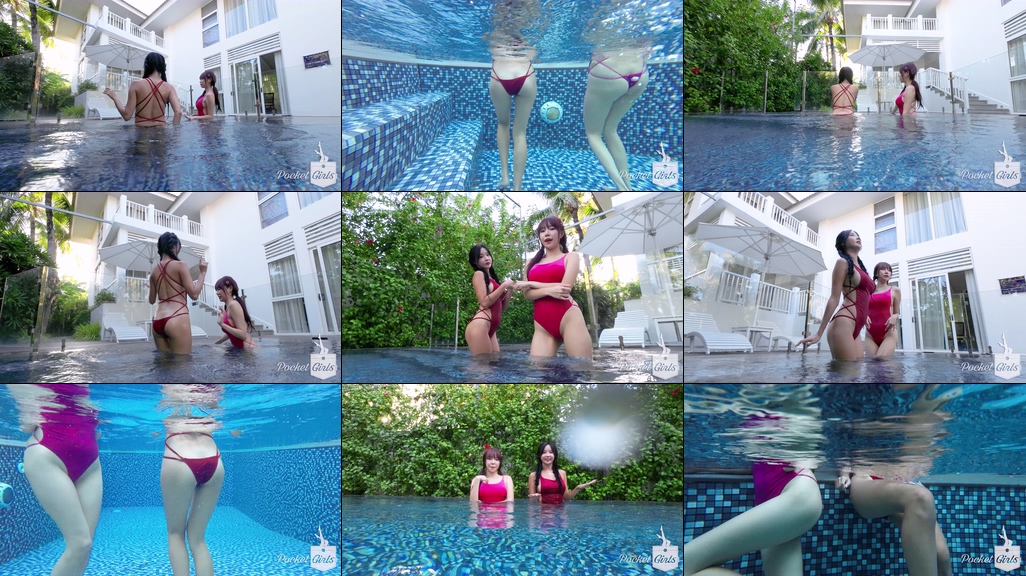 Splish Splash Pool Party Dance, Habin & Minchae, Part.2 - #1004