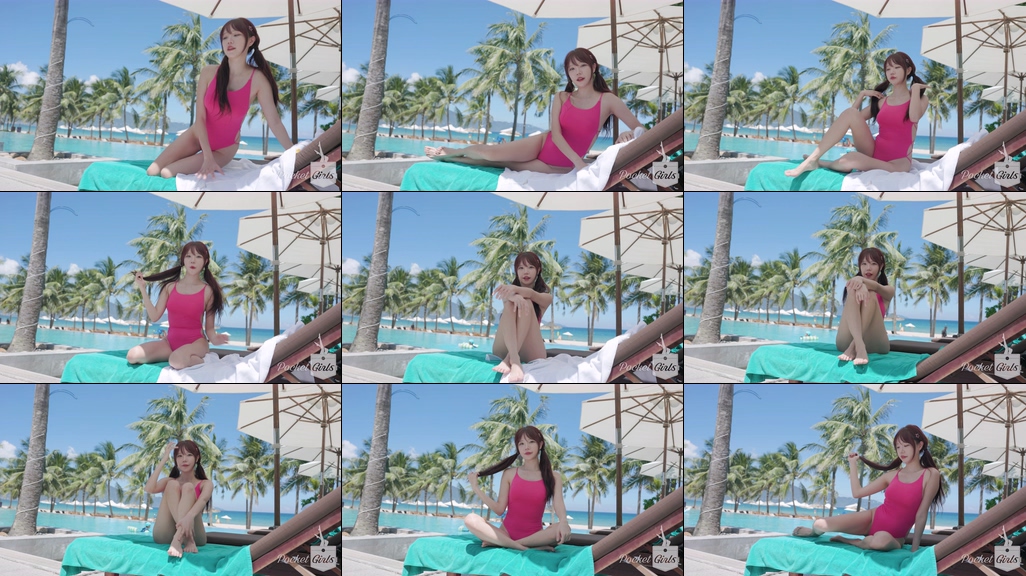 Hot Pink Monokini Dance, Minchae, Part.4 - #1012