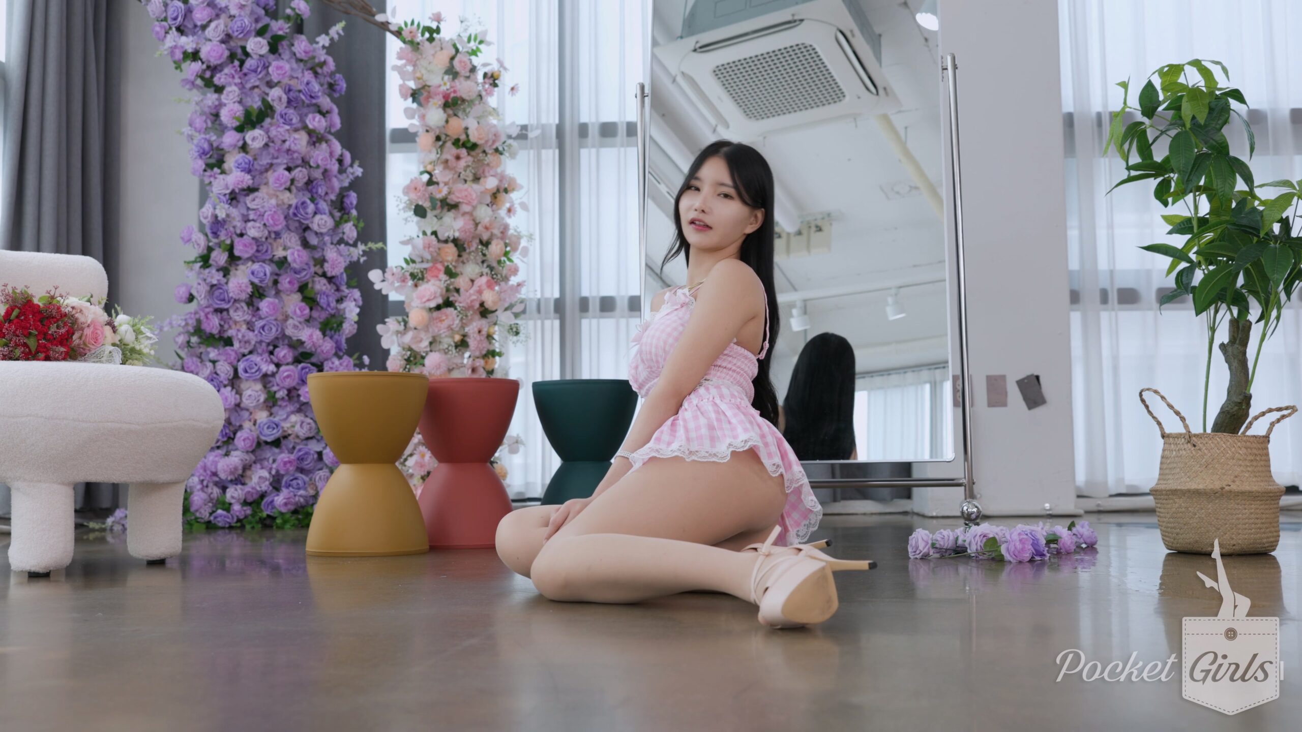 Pink Gingham Skirts, Yeonji, Part.1a - #0905