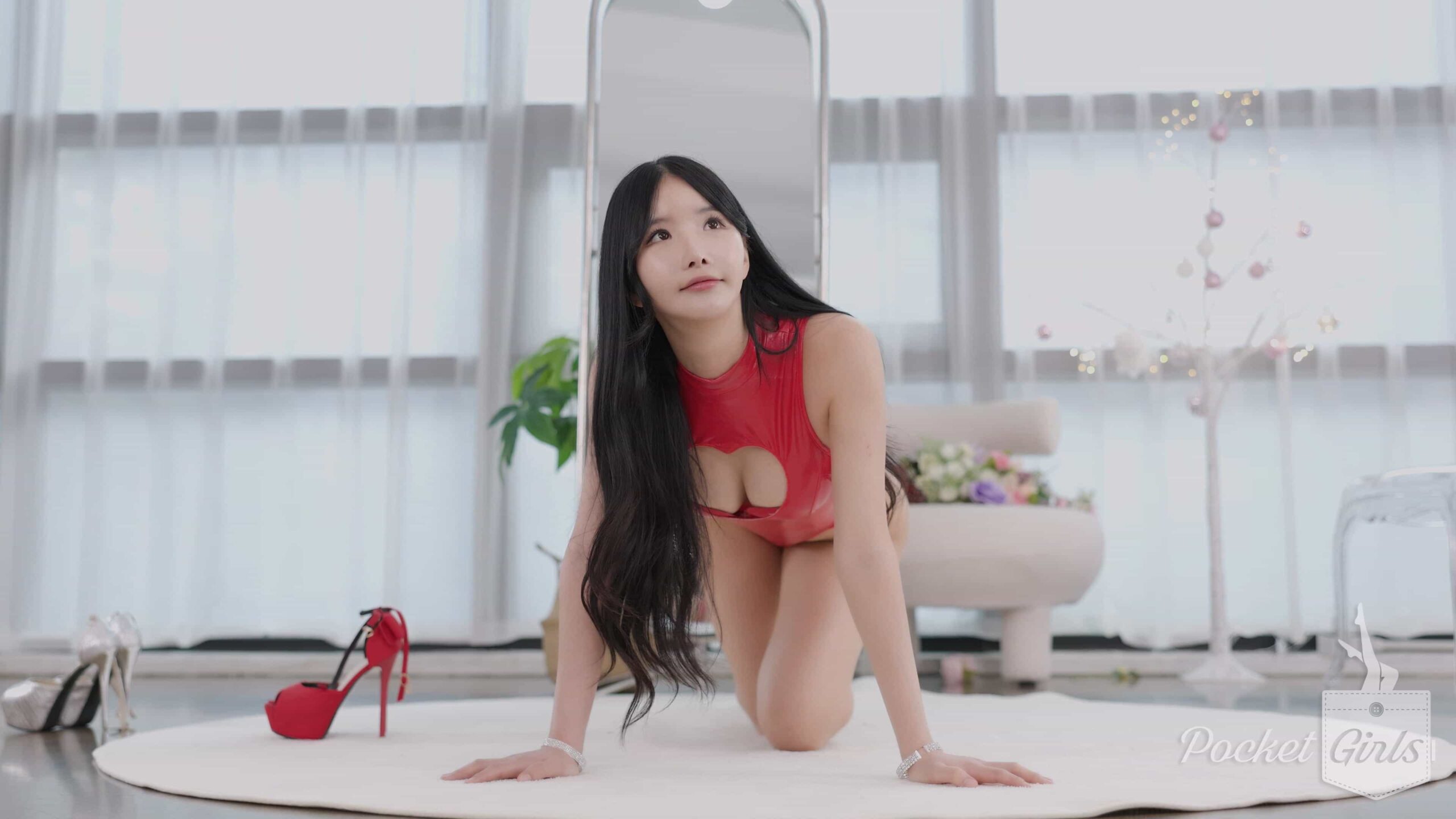 Rising Grace as the Cut Climbs, Yeonji, Part.4b Pocket Girls Patreon - #1312