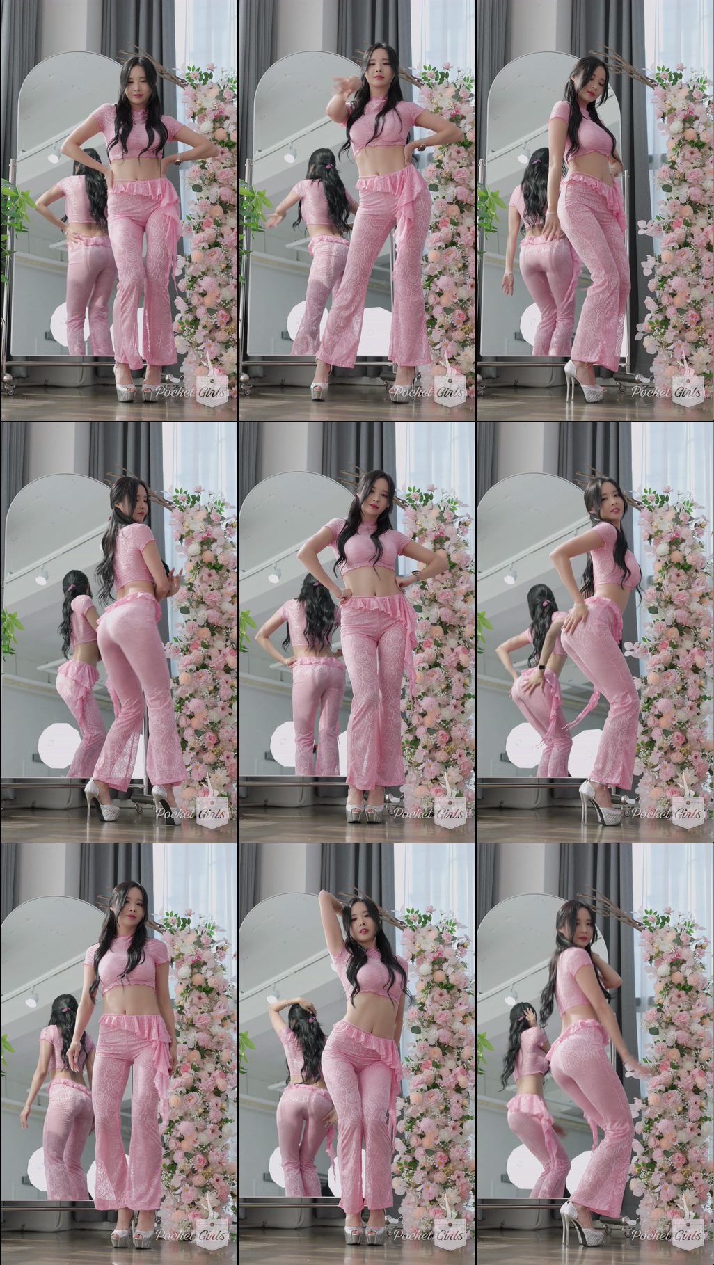 Pink Dancer Pants Dance, Habin, Part.1d - #0790