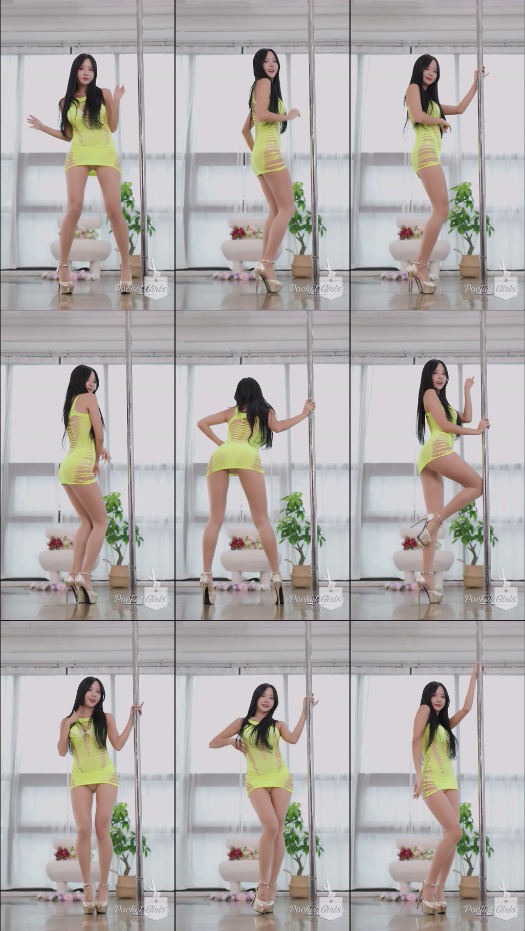 Lemon-Lime Body Hugging Dance, Habin, Part.1c - #1170