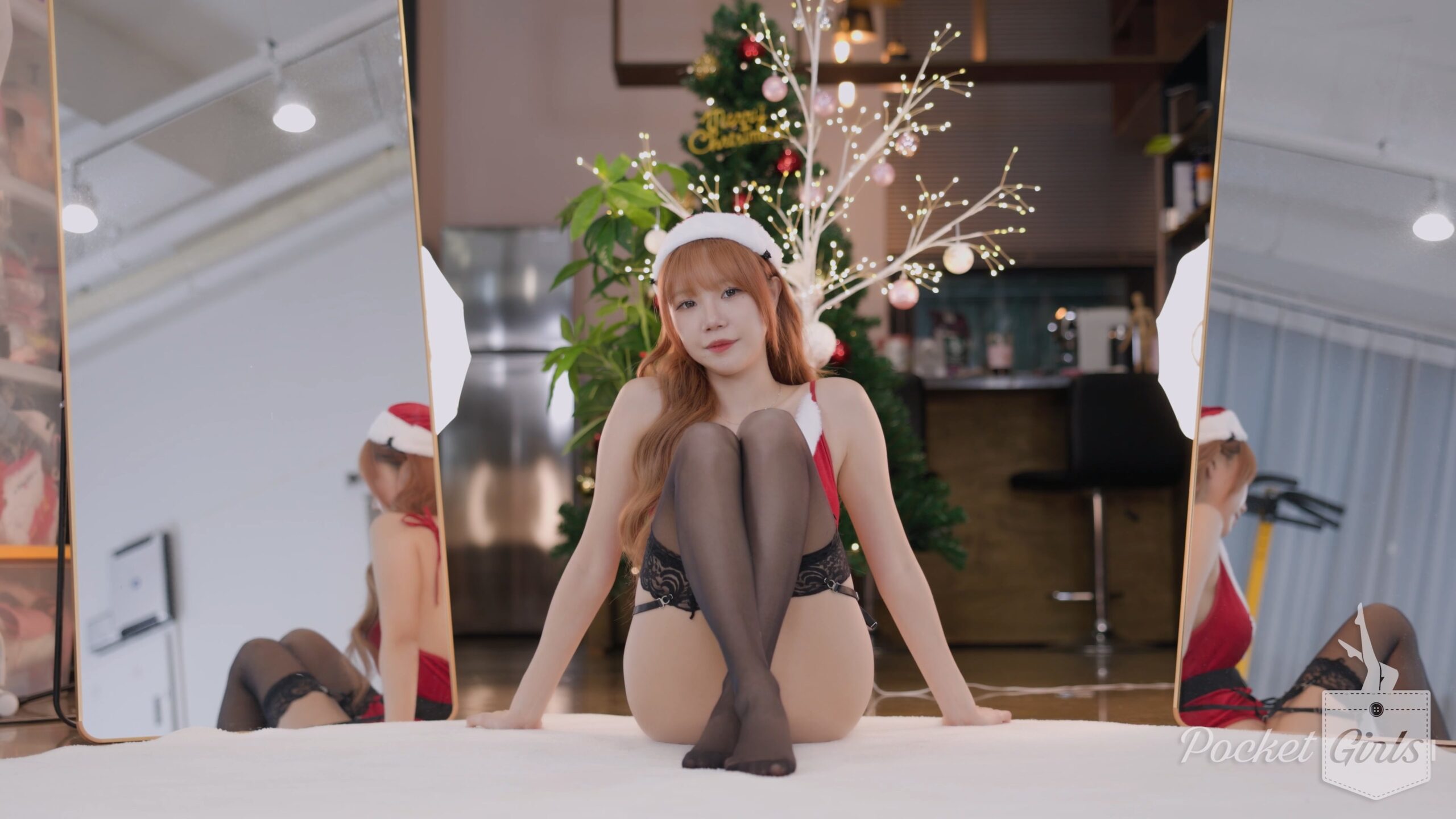 Minchae's Dazzling Santa Girl Showcase, Part.2 - #1129