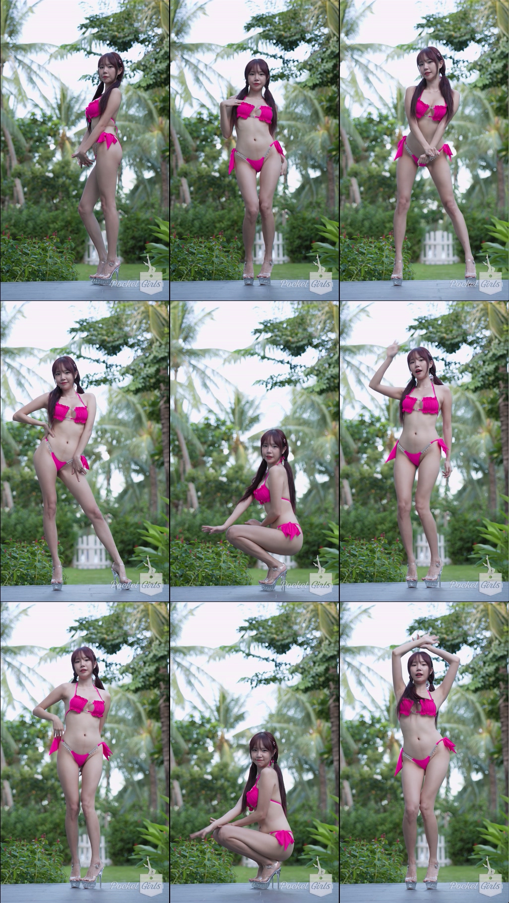 Hot Pink Bikini Dance, Minchae - #1015