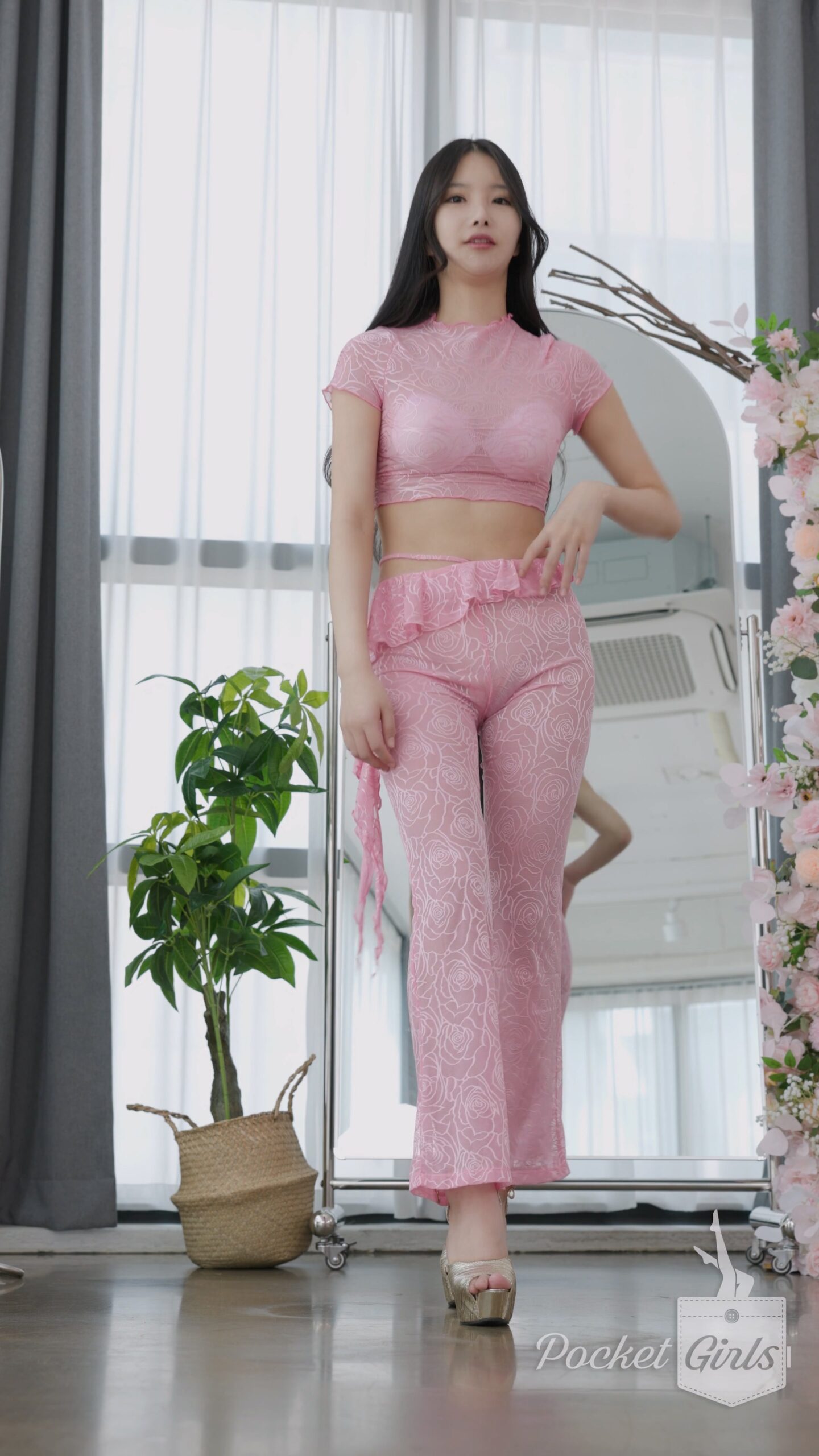 Pink Dancer Pants Dance, Yeonji, Part.1a - #0777