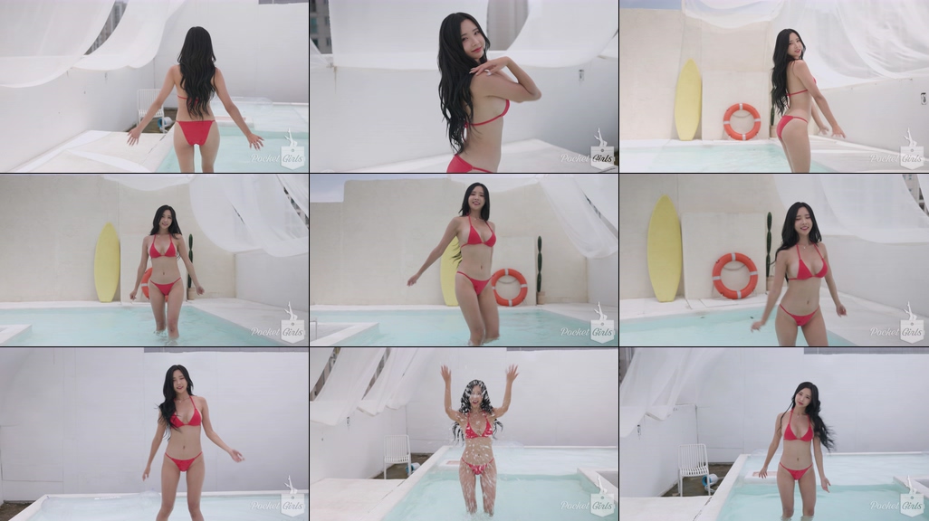 Coral Pink Bikini, Habin, Part.1c - #0919