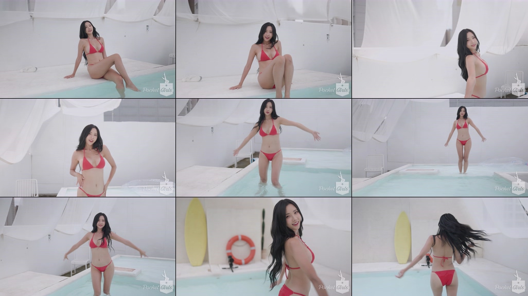 Coral Pink Bikini, Habin, Part.1b - #0918