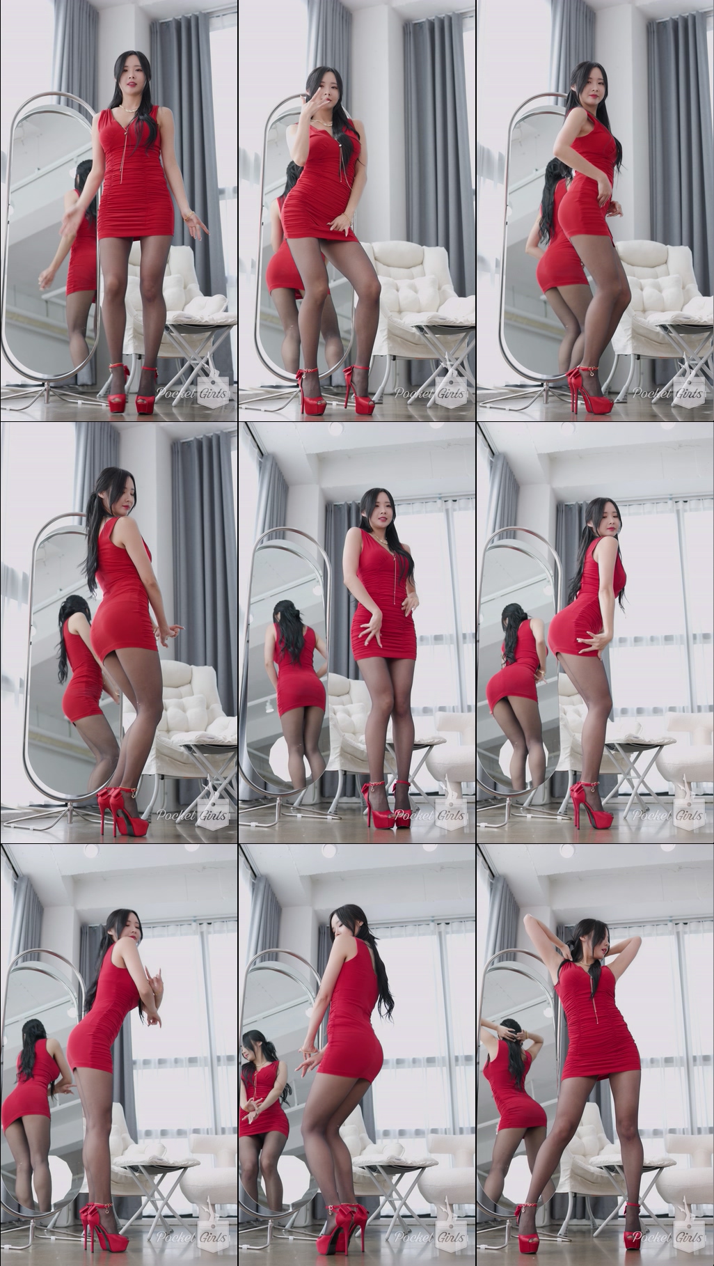 Red Dress Dance, Habin, Part.1b - #0768