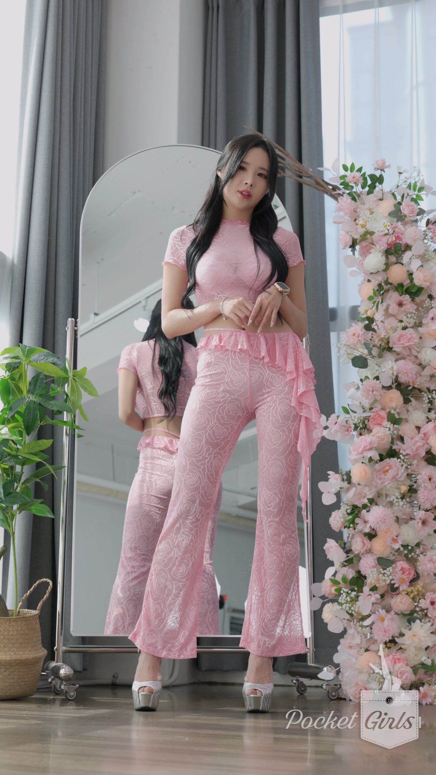 Pink Dancer Pants Dance, Habin, Part.1a - #0787